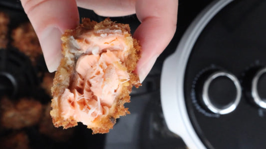 Crispy Air Fryer Salmon Bites Recipe