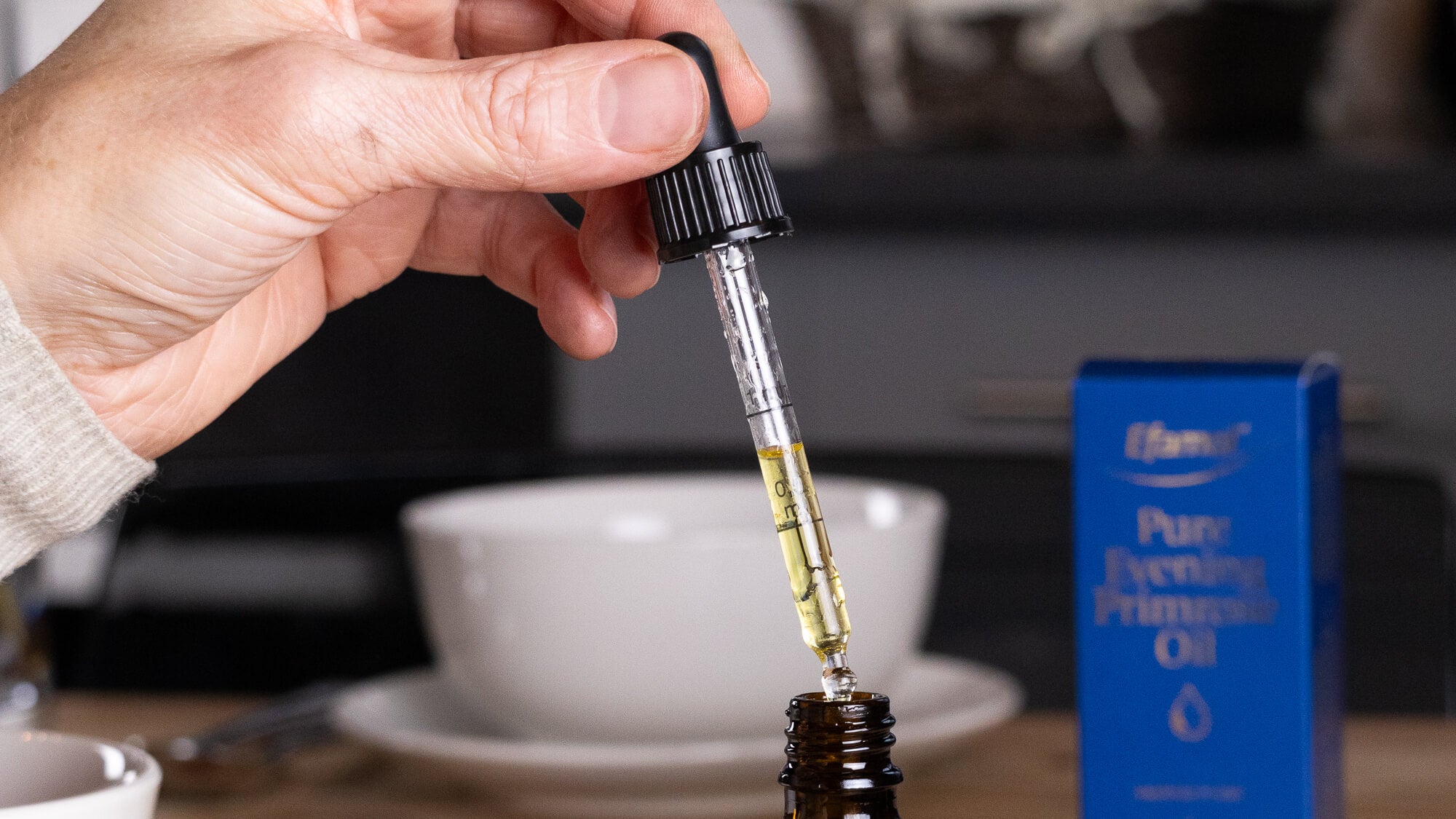 Efamol evening primrose oil dropper, oil dropper Efamol evening primrose oil dropper, oil dropper