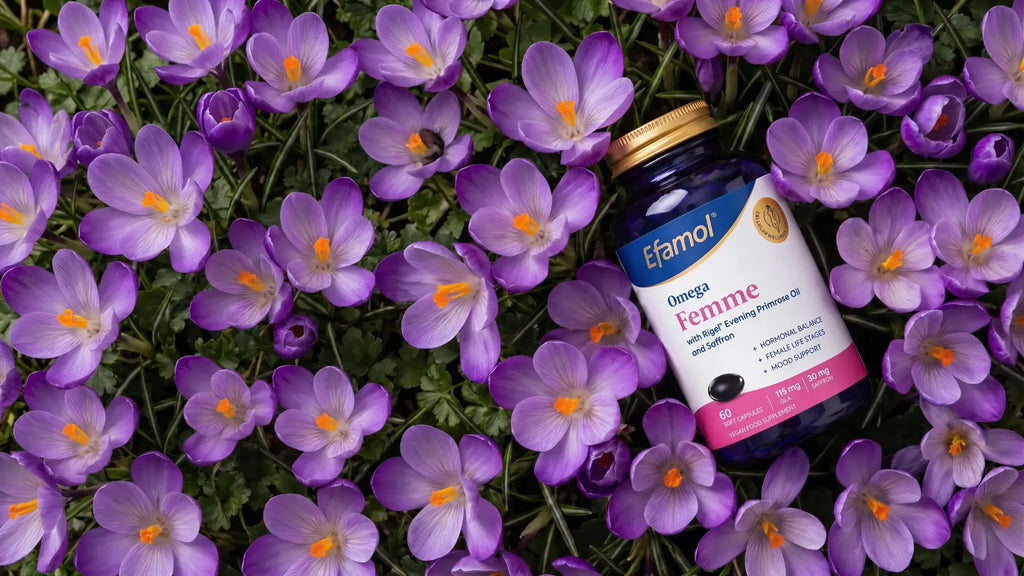 Efamol Omega Femme in Saffron Flowers