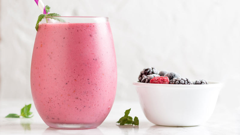 Antioxidant rich berry smoothie