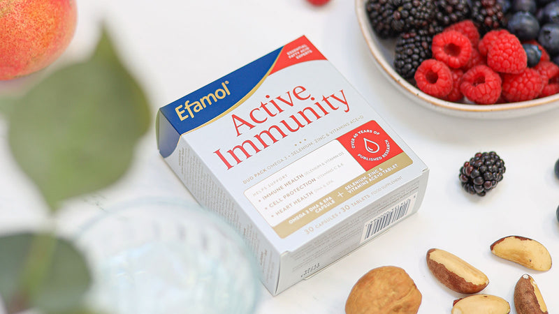 Introducing Efamol Active Immunity & Immune health Tips