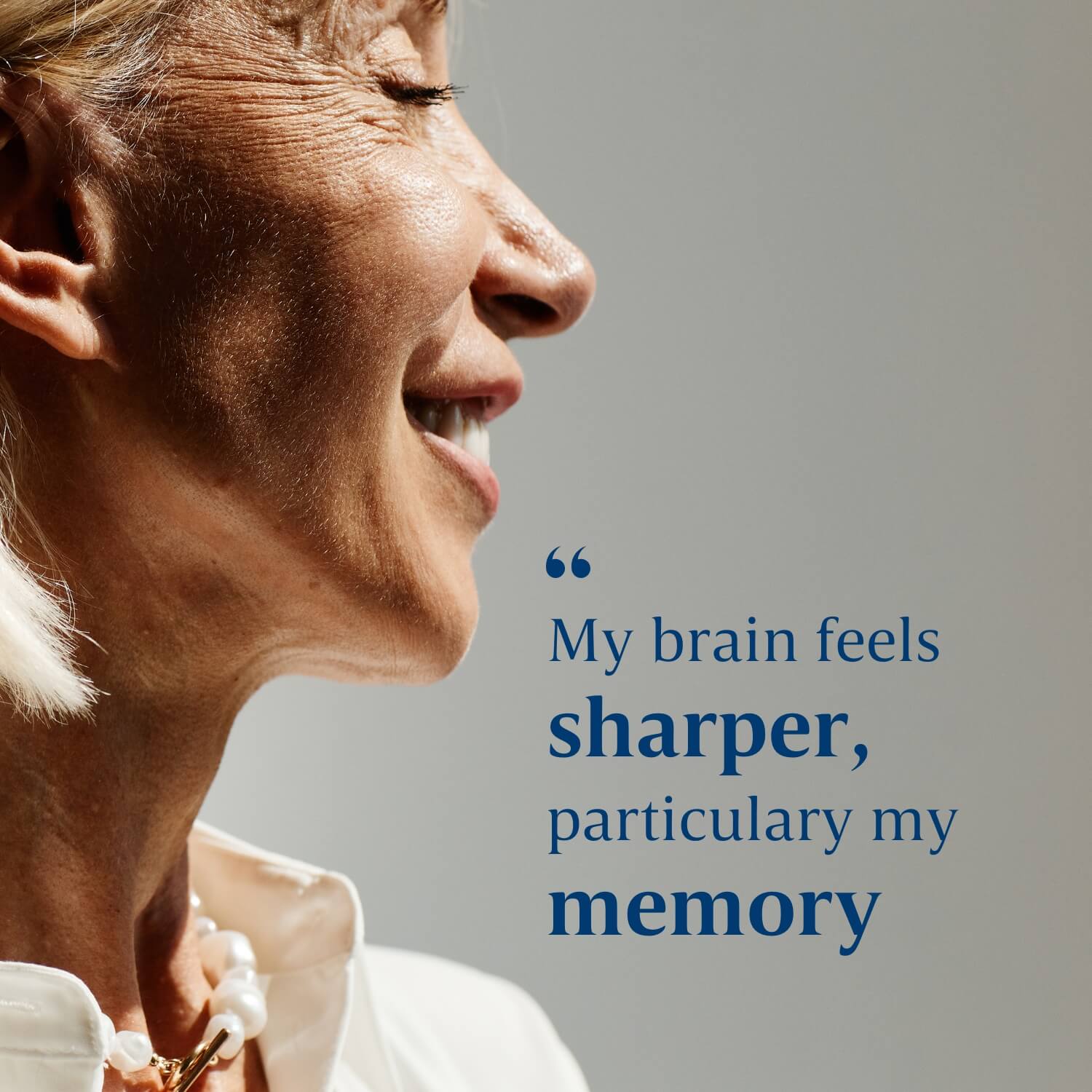 Efamol Active Memory customer review  - my brain feels sharper, particularly my memory