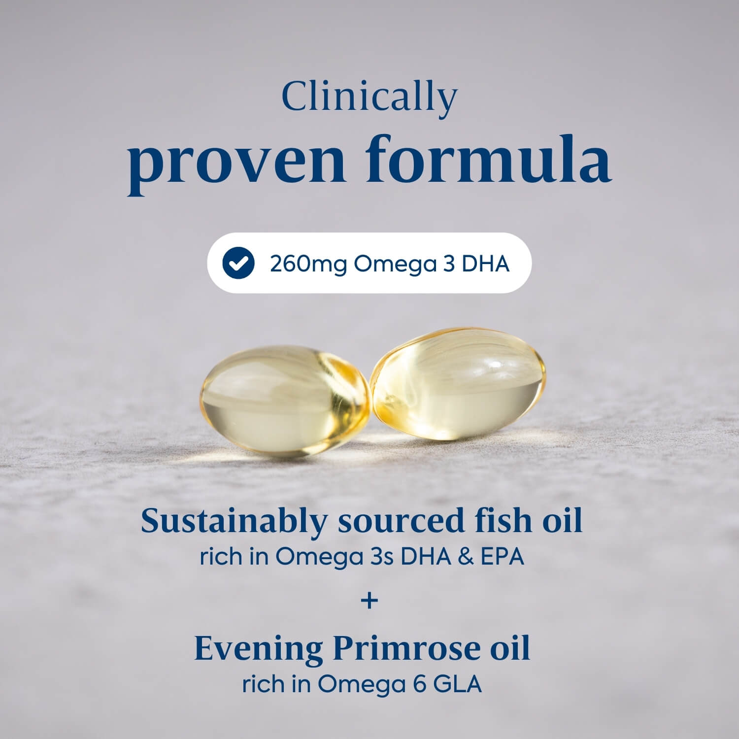 Efamol Efalex Brain Formula Capsules - clinically proven, 260mg of DHA