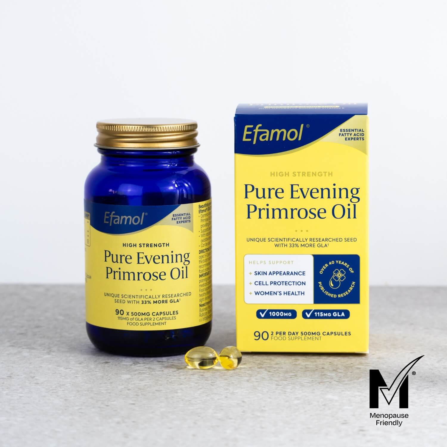High Strength Pure Evening Primrose Oil Capsules