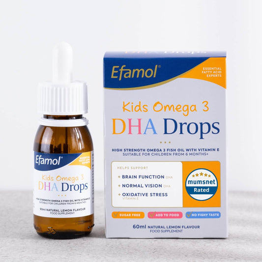 Efamol Kids Omega 3 DHA Drops Mumsnet Rated - kids omega 3 supplement brain health vision