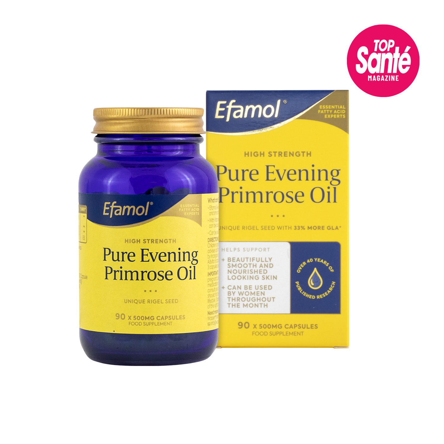 Efamol Evening Primrose Oi, featured in Top Sante
