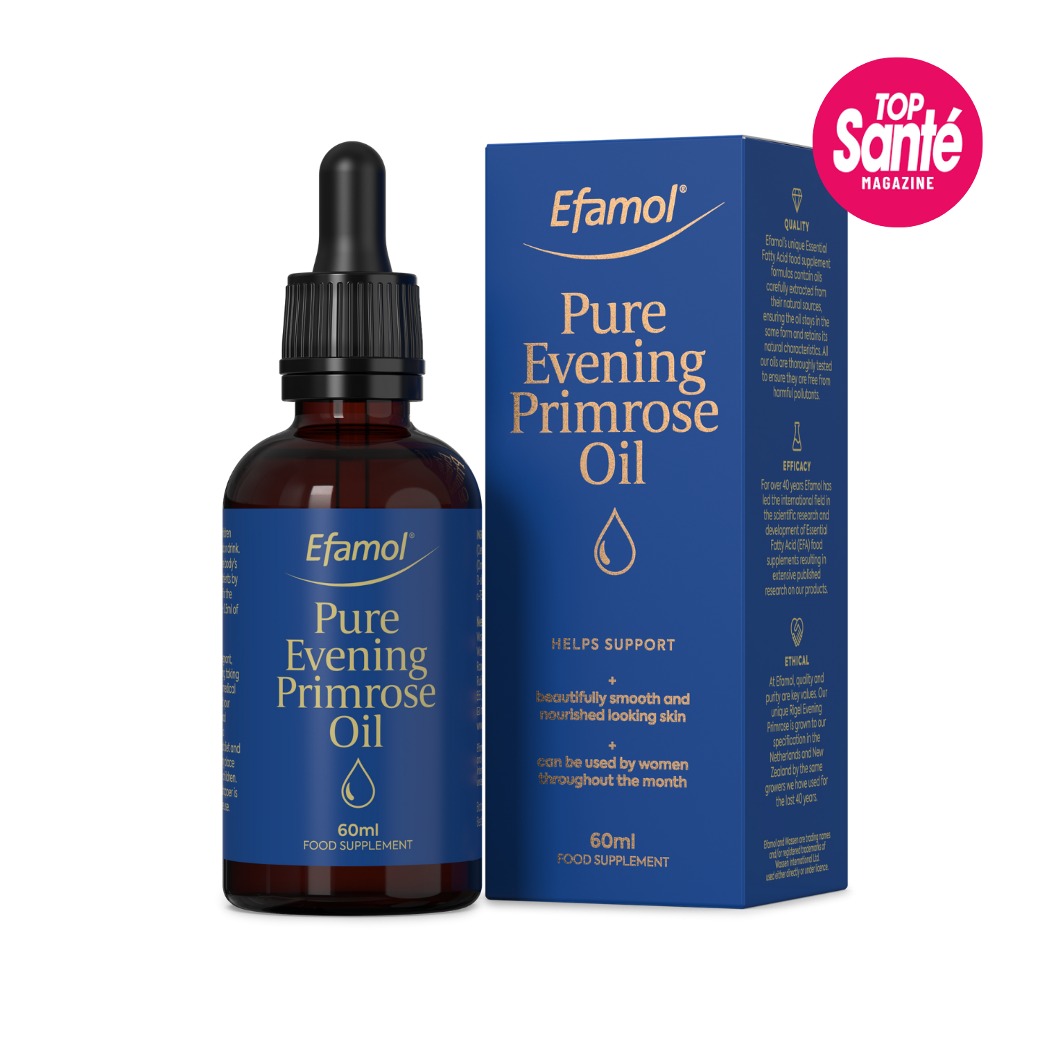 Efamol Evening Primrose Oil Dropper, as featured in Top Sante 