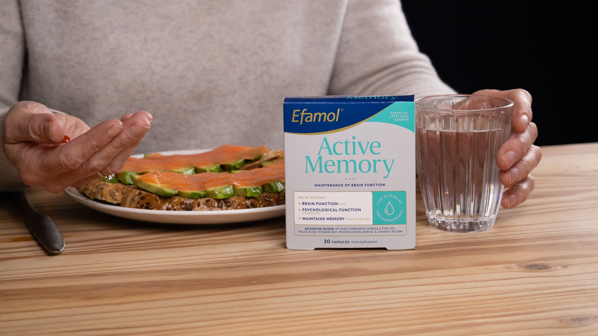 Efamol active memory at breakfast