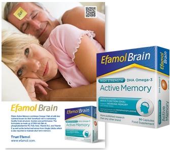 Efamol Active Memory launch